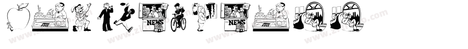 New York Press字体转换